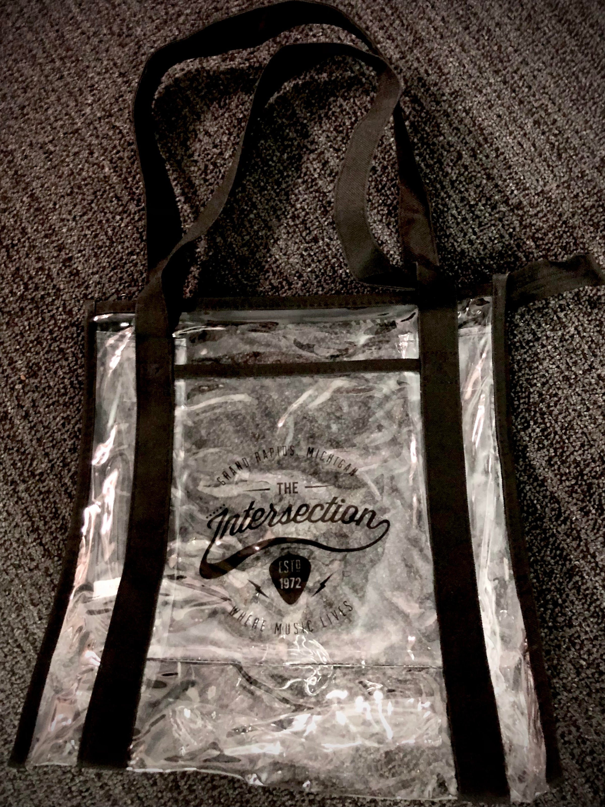 Clear Plastic Tote Bag